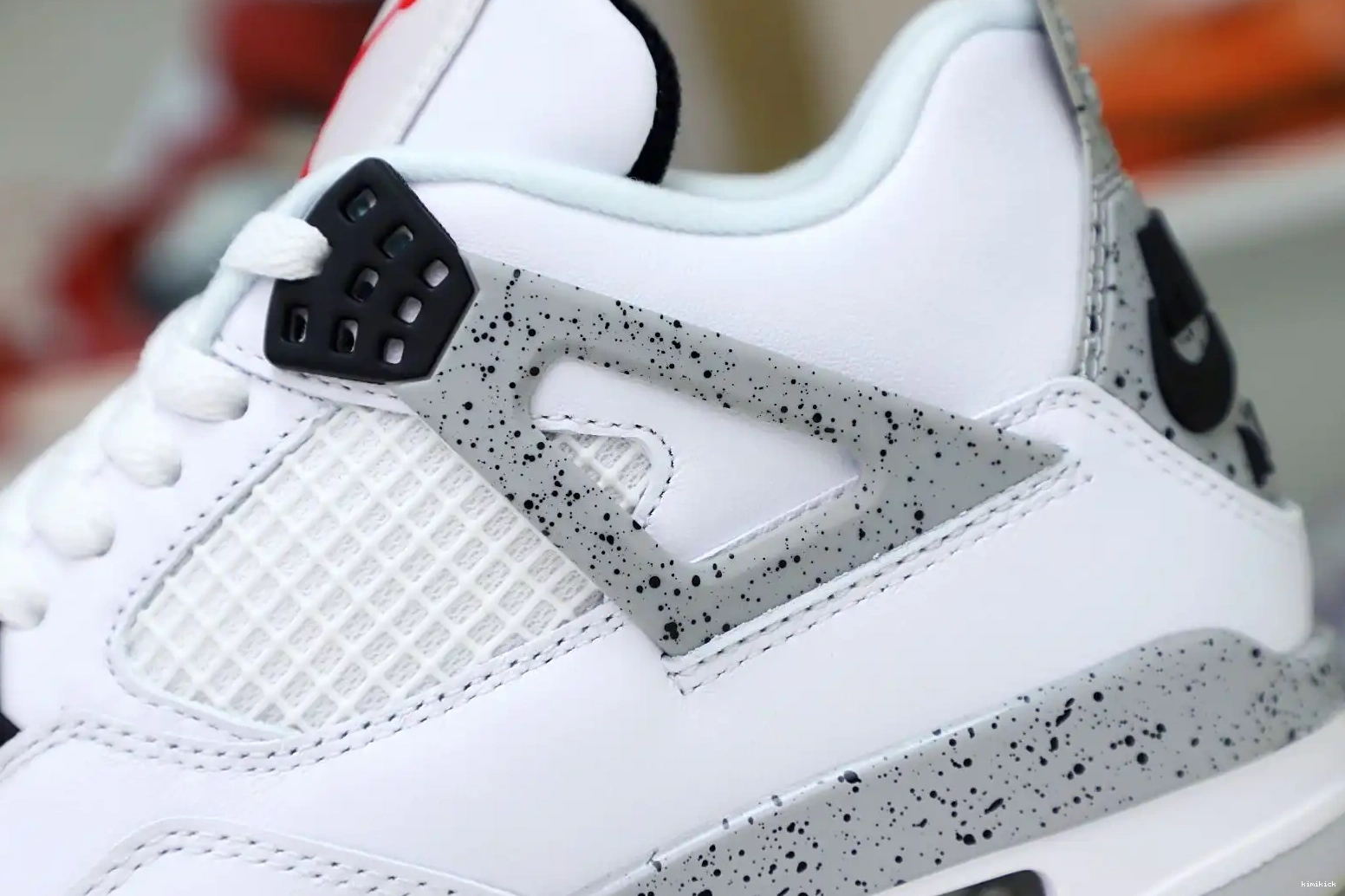 Kimikick White Cement 4 Jordan Air Retro 0511